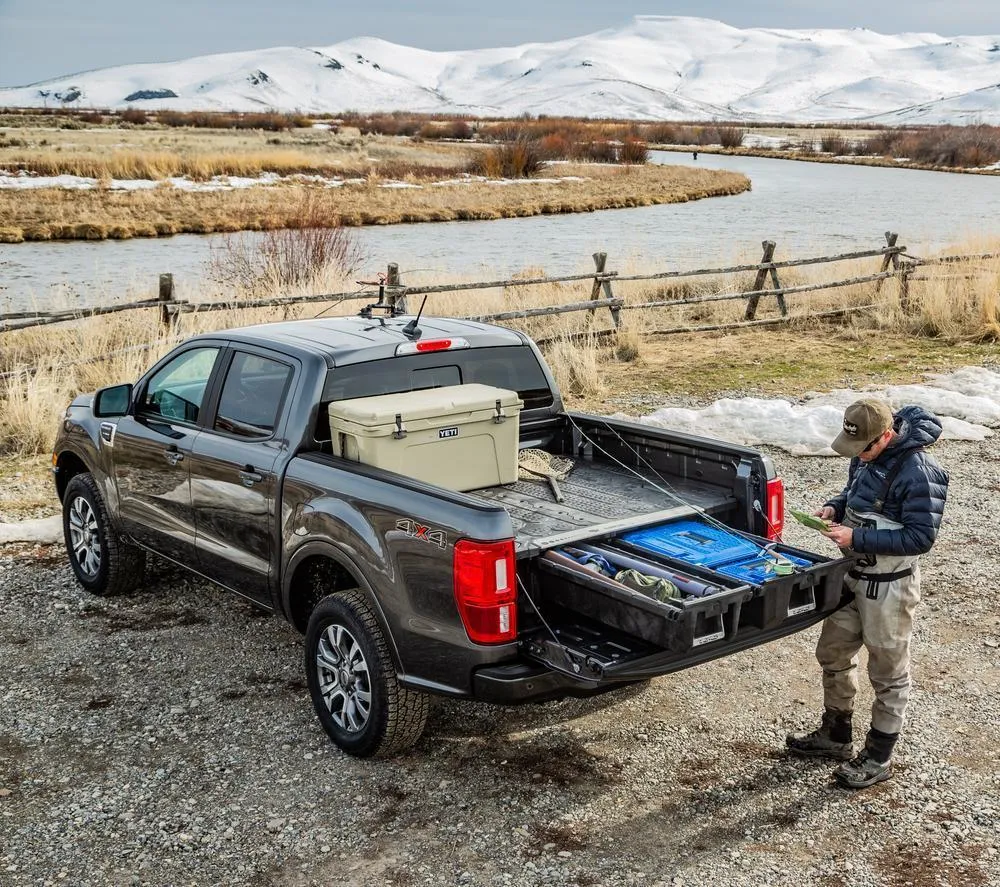 '19-23 Ford Ranger Decked Truck Bed Storage System