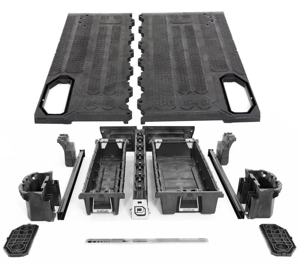 '19-23 Ford Ranger Decked Truck Bed Storage System