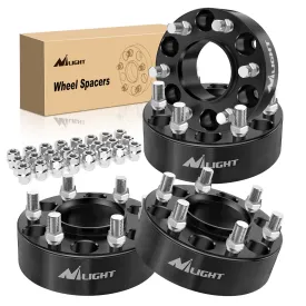 2inch (50mm) Wheel Spacers 4Pcs For 2004-2014 Ford F150 2003-2014 Expedition 2005-2014 Lincoln Mark LT 2003-2014 Lincoln Navigator | 6x135.2 | 87.1 Hub Bore | 14x2 Studs