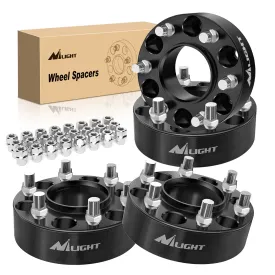 2inch (50mm) Wheel Spacers 4Pcs For 2015-2022 Ford F150 2015-2022 Expedition 2015-2022 Navigator | 6x135.2 | 87.1 Hub Bore | 14x1.5 Studs