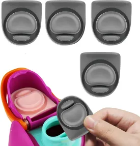 4Pcs Replacement Stopper Compatible with Owala FreeSip 24oz 32oz, Silicone Water Bottle Top Lid Gasket Replacement for Owala 19/24/32/40oz BPA-Free Seal Bottle Cap Stopper Gasket Plug