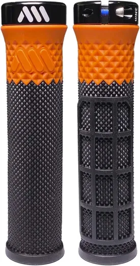All Mountain Style AMS Cero Grips - Lock-on Dual Pattern, Dual Density, Under 3.52 Ounces Grips