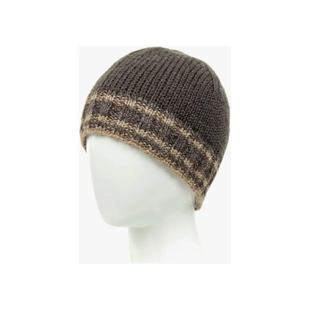 Bixby Men's Wool Knit Beanie in Woodland