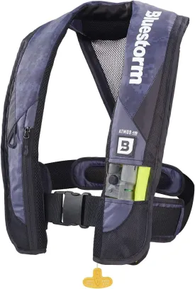 BLUESTORM Atmos 40 Automatic/Manual Inflatable PFD Life Jacket for Adults | US Coast Guard (USCG) Approved Life Vest