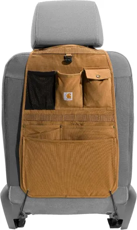 Carhartt Universal Nylon Duck Seat Back Organizer, Carhartt Brown
