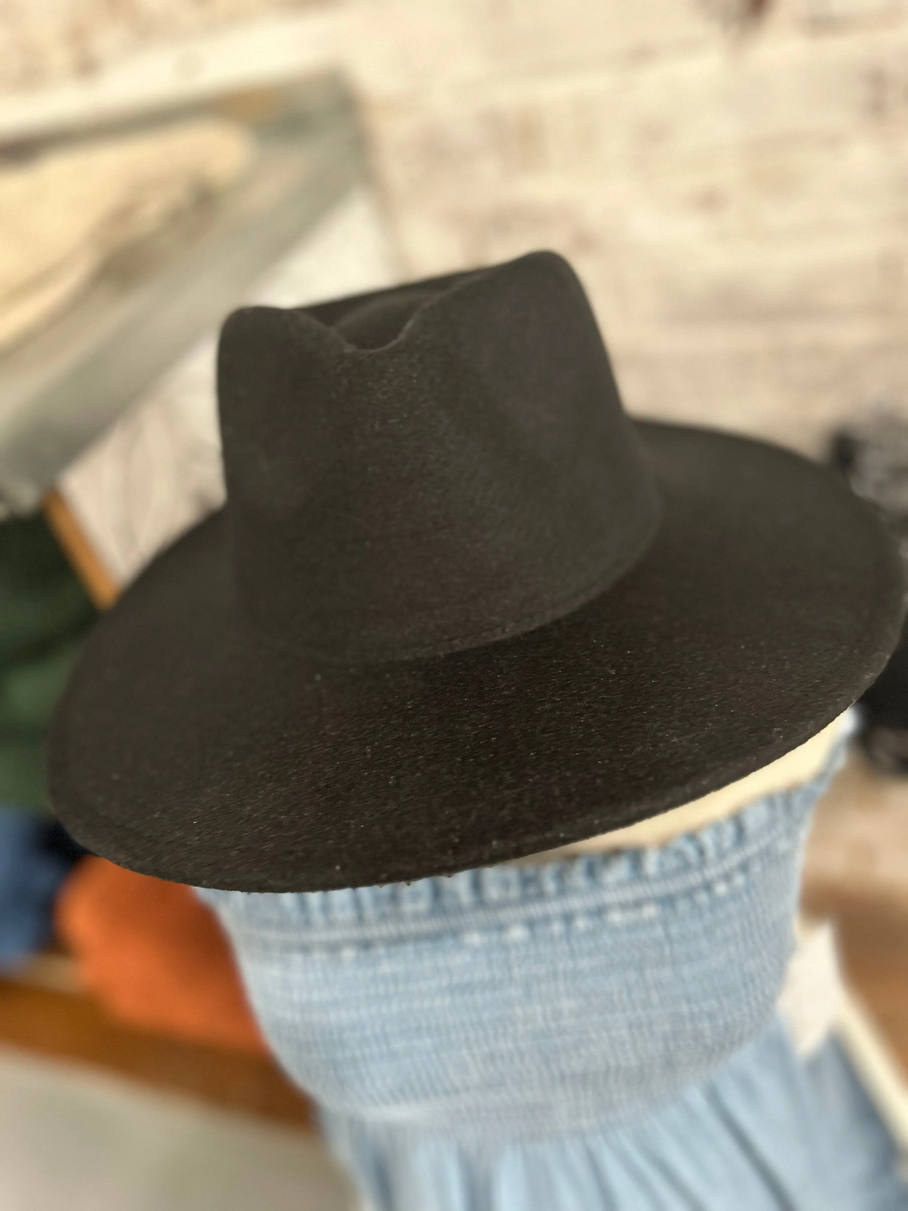 Country Girl Wide Brim Hat