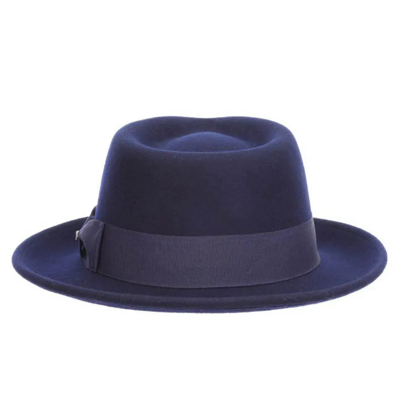 Crushable Water Repellent Wool Felt Fedora Hat - Scala Hat