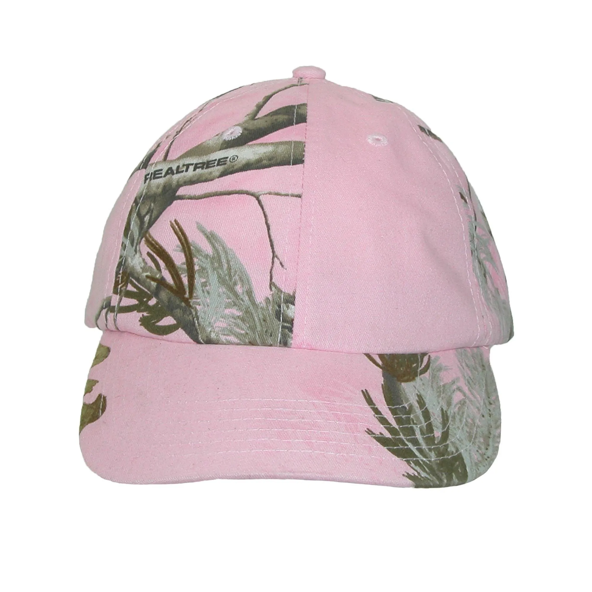 CTM® Women's Kati Treestand Pink Camo Baseball Hat