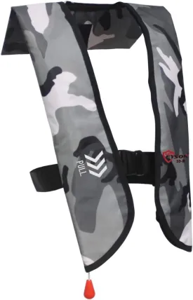 Eyson Inflatable Life Jacket Life Vest Basic Manual (639 White Camouflage Manual)