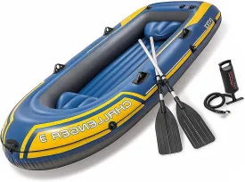 Inflatable Boats, Inflatable Boat with Oars for Kids, Inflatable Rafts Heavy Duty, Dinghy Boat Fishing Dinghy