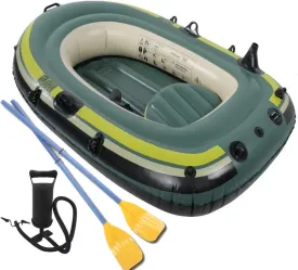 Inflatable Fishing Boats for Adults 2 Person, Inflatable Boat for Kids with Paddles, Inflatable Rafts for Fishing,Dinghy Kayak Rafts Raft Inflatable Kayak