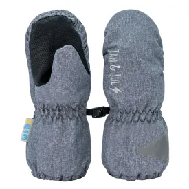 Jan & Jul Waterproof Rain Mittens - Heather Grey