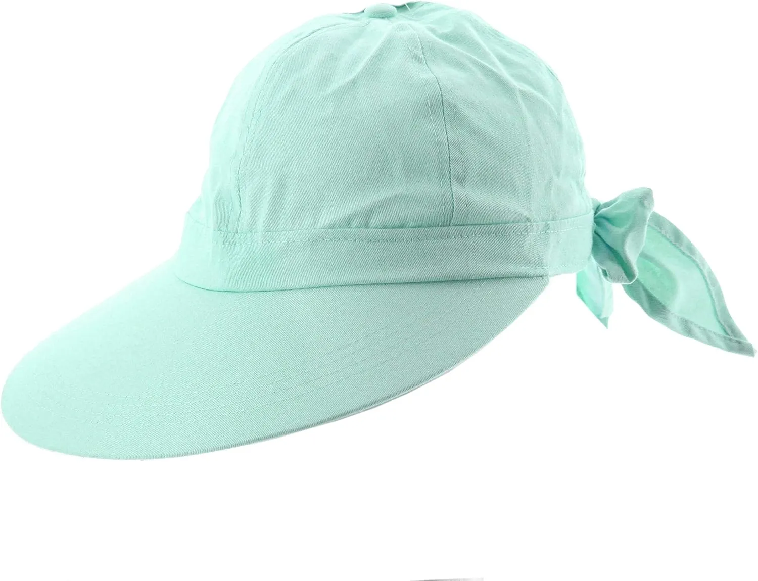 JFH Women's Classic Quintessential Sun Wide Visor Golf Hat