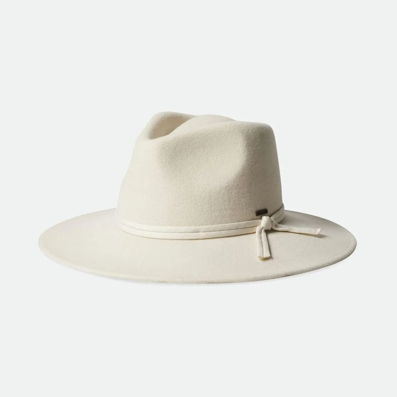 Joanna Felt Packable Hat - Off White