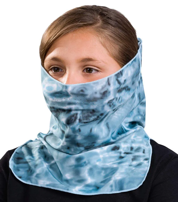Kids UV Face Mask ProMax Sun Protection Vented Gaiter | Aqua Design