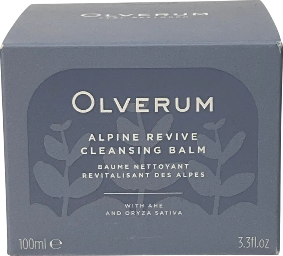 olverum Alpine Revive Cleansing Balm 100ml