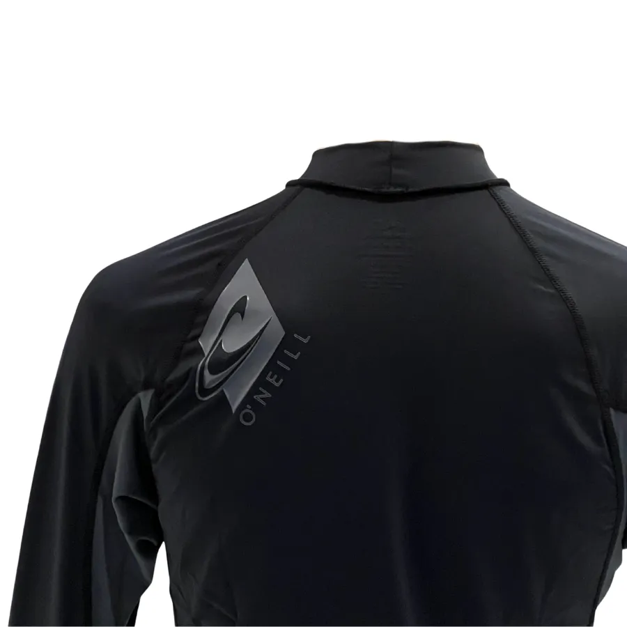O'Neill Mens Long Sleeve Skin Crew RG4170OAGRA - BLK/GRA/BLK