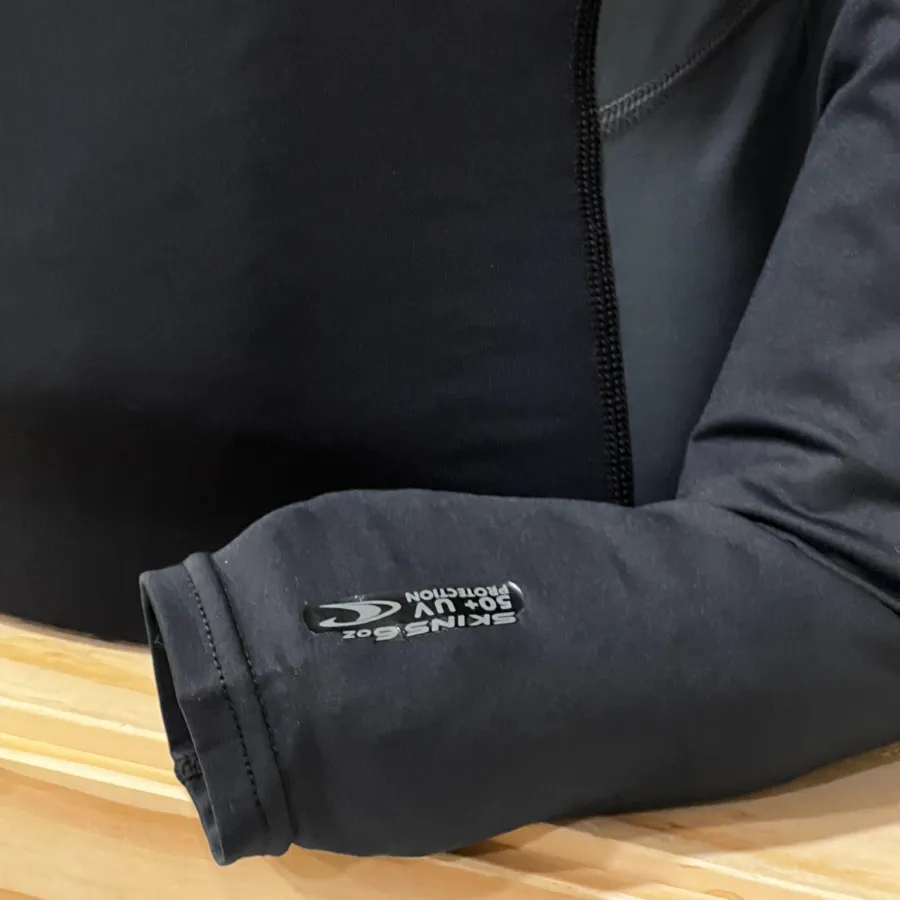 O'Neill Mens Long Sleeve Skin Crew RG4170OAGRA - BLK/GRA/BLK