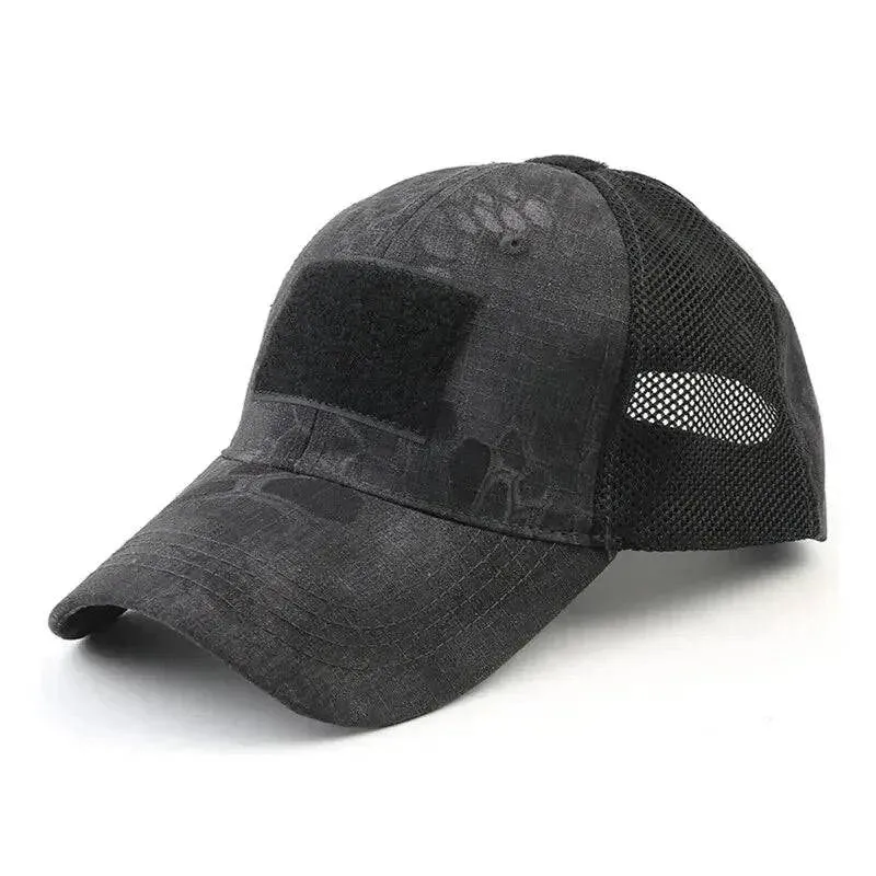Outdoor Multicam Camouflage Adjustable Cap Mesh Tactical Military Army Airsoft Fishing Hunting Hiking Basketball Snapback Hat