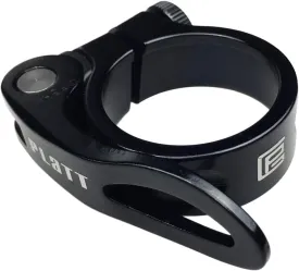 PLATT Bike Seat Post Clamp Aluminium Alloy Bicycle Quick Release Seatpost Collar 28.6mm / 31.8mm /34.9mm