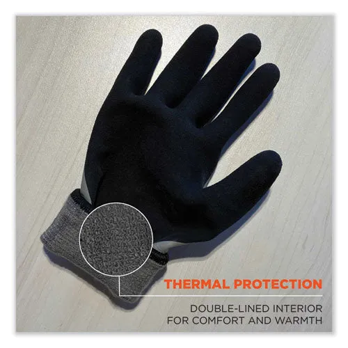 Proflex 7501 Coated Waterproof Winter Gloves, Gray, 2x-large, Pair, Ships In 1-3 Business Days