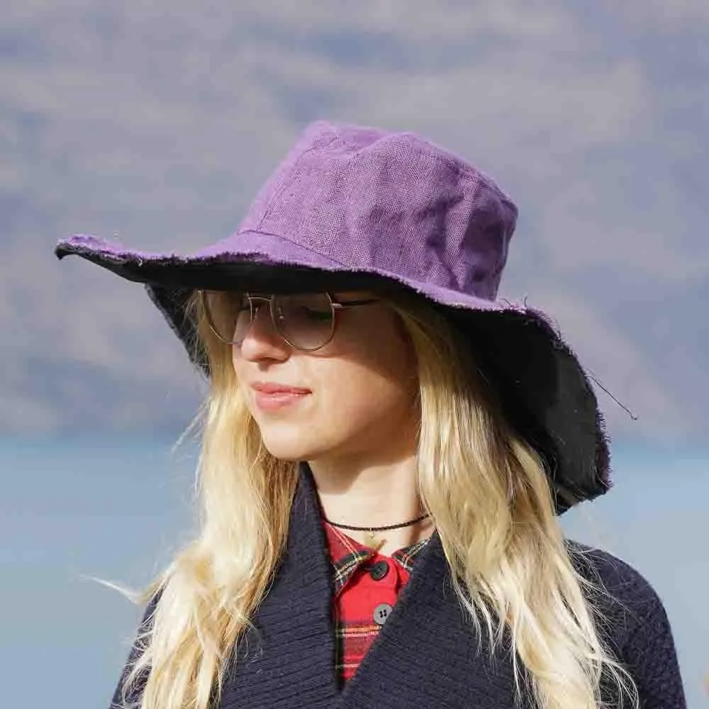 Reversible Wide Brim Hat