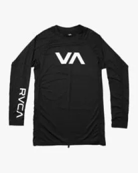 RVCA SPORTS RASH GUARD
