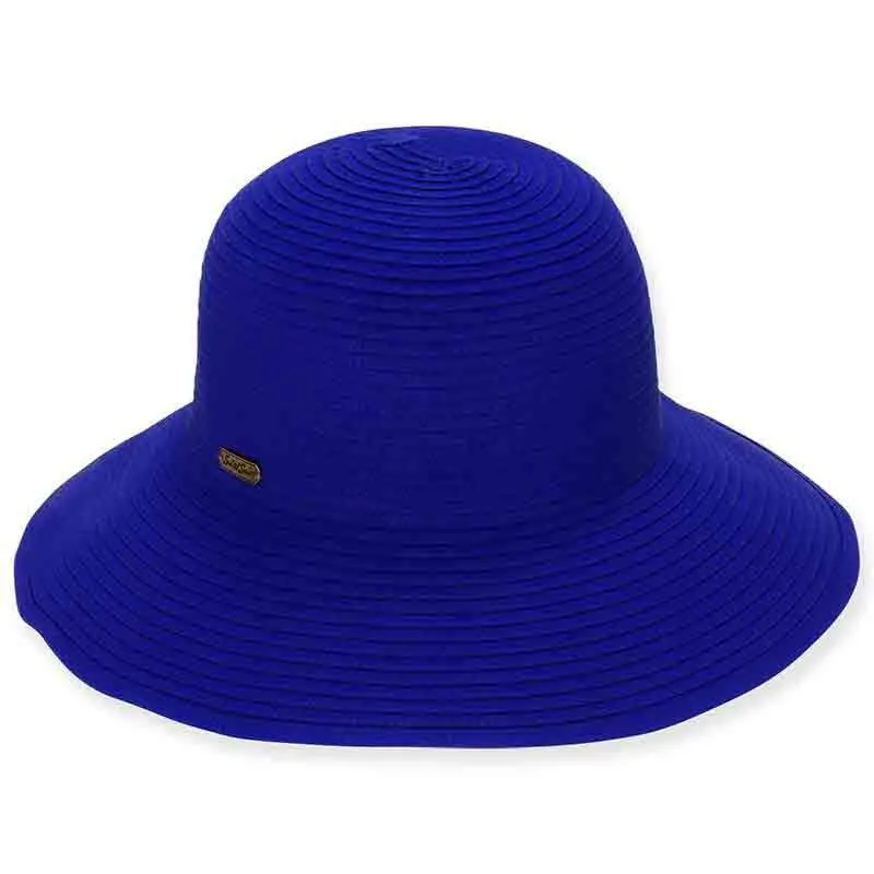 Sewn Ribbon Packable Shapeable Sun Hat - Sun 'N' Sand Hats