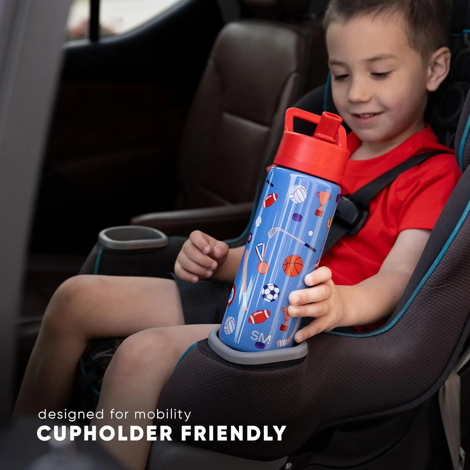 Simple Modern Kids Summit Water Bottle with Straw Lid | Teenage Mutant Ninja Turtles 18oz Stainless Steel Cu Insulated Tumbler for Boys, School | TMNT Turtles Unite