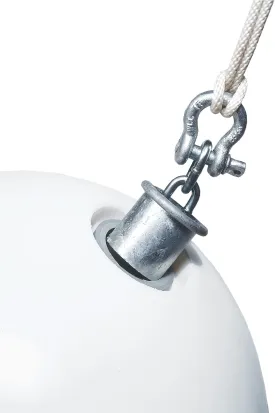 Taylor Made T3C Mooring Buoy Collar - 2-1/2" Tube Diameter  Protects Mooring Buoy from Anchor Chain Damage and Extends Life - Easy Installation - Wide Collar Fits Standard Shackles - 2020108692