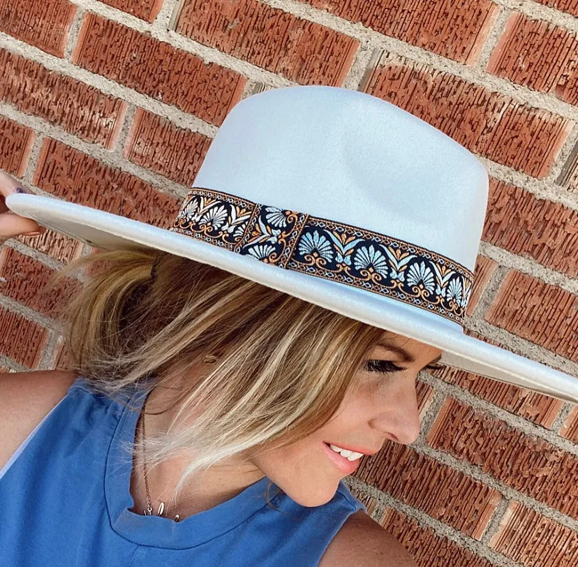 Teegan Wide Brim Hat