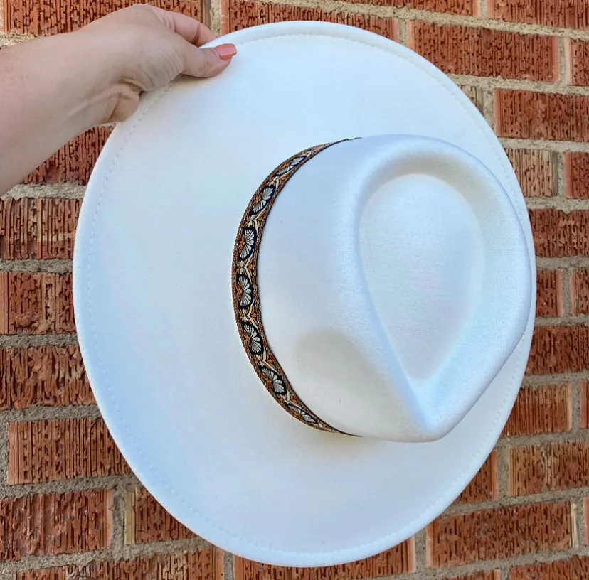 Teegan Wide Brim Hat