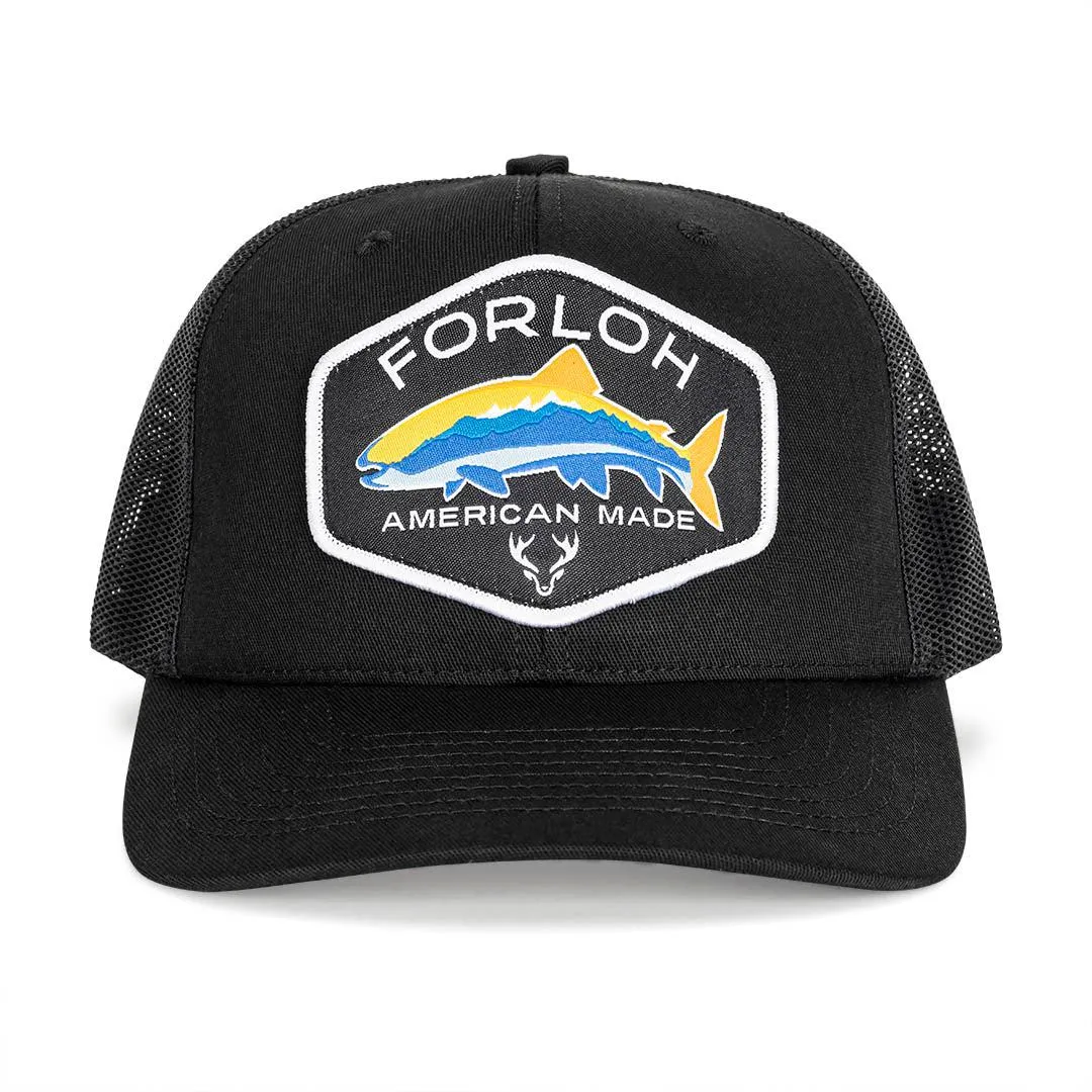 Trout Patch Mesh Hat