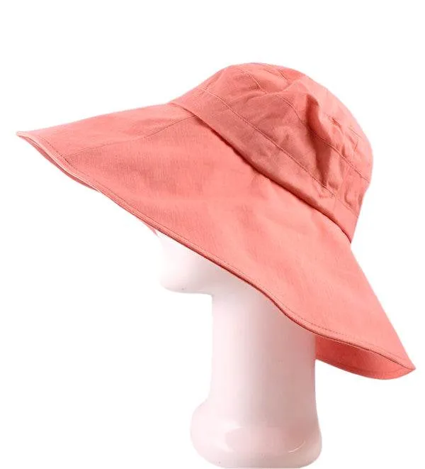 Wide Brim Bucket Hat