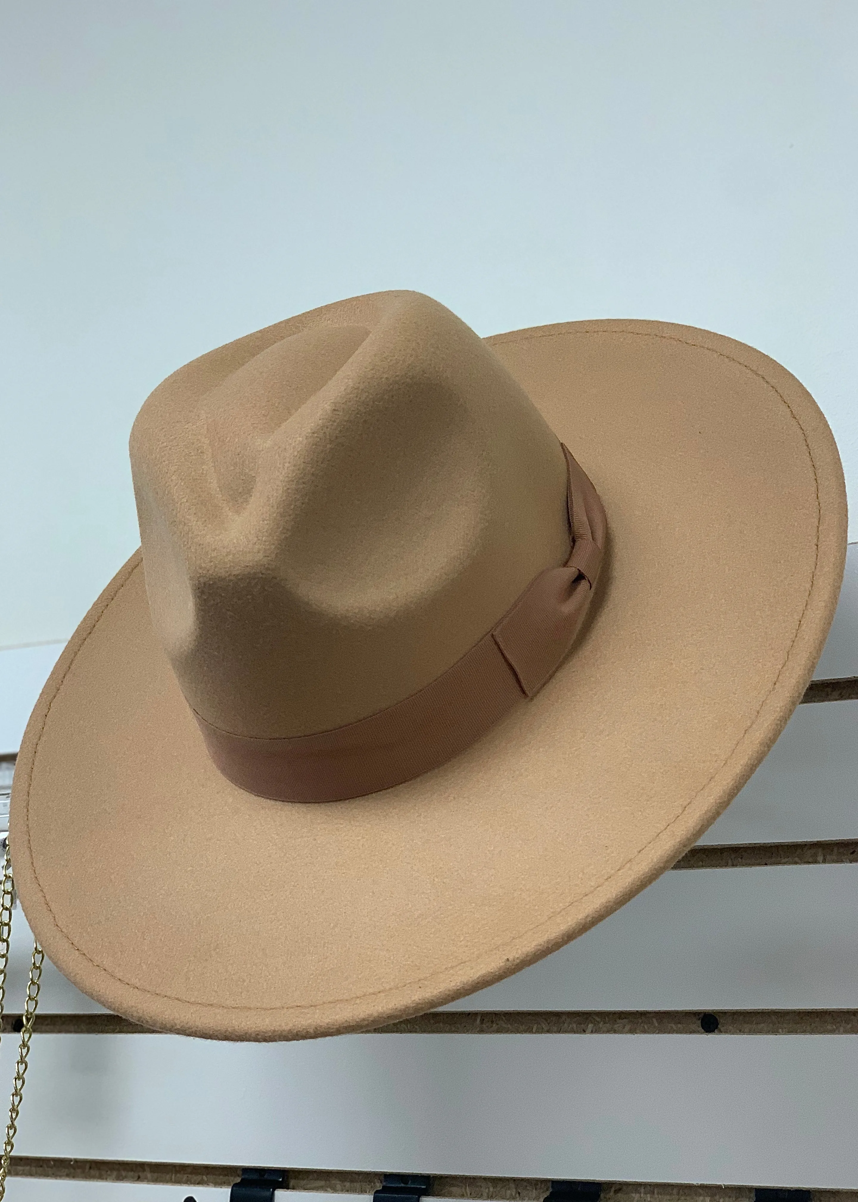 Wide Brim Hat Camel