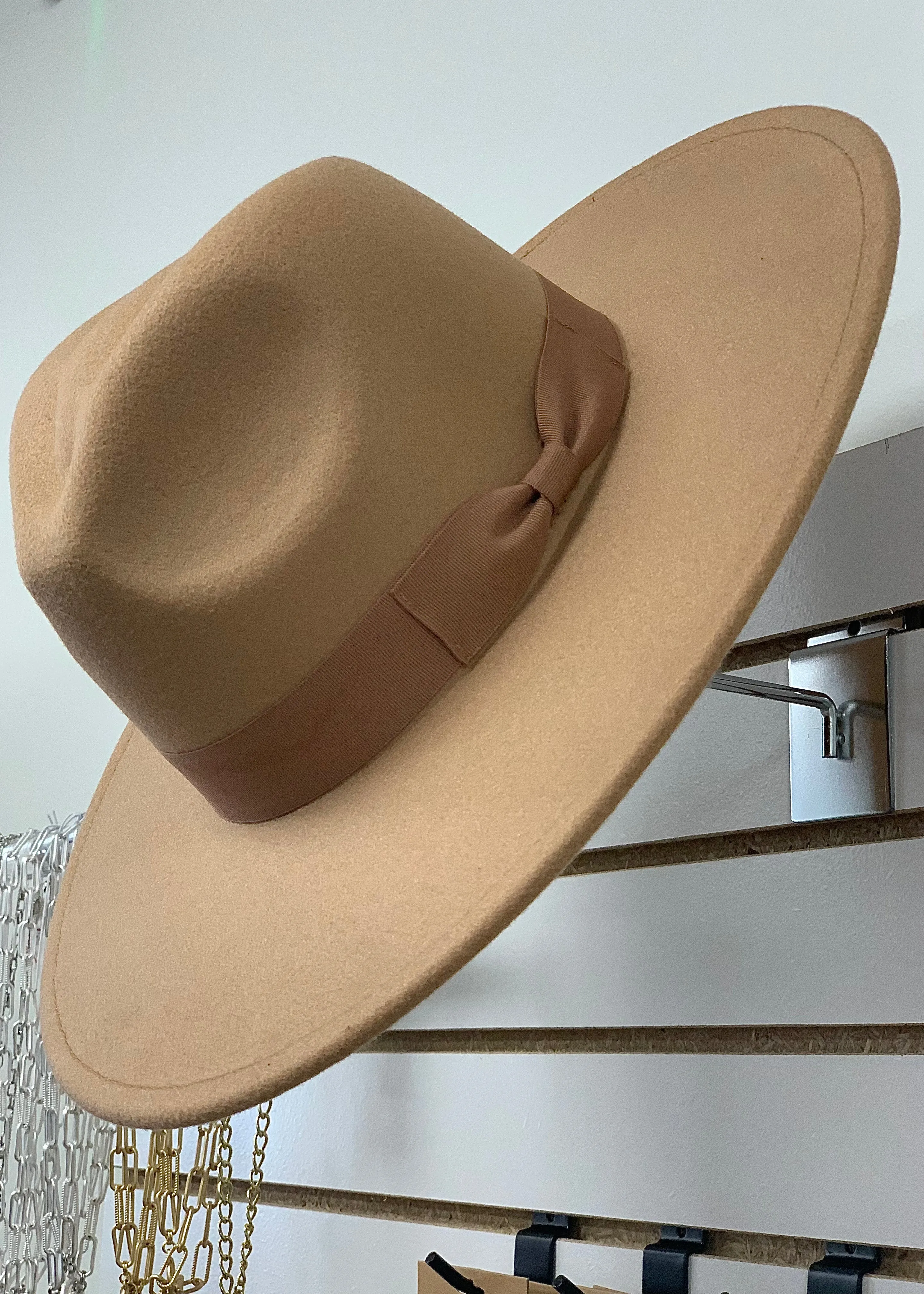 Wide Brim Hat Camel