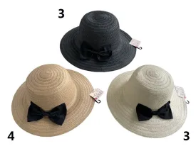 Wide Brim Hat -Ribbon-