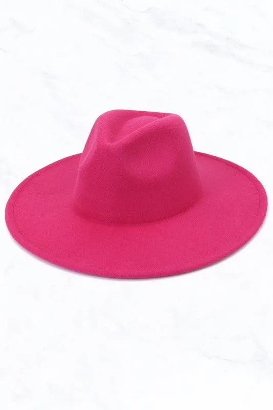 wide brim Panama hat