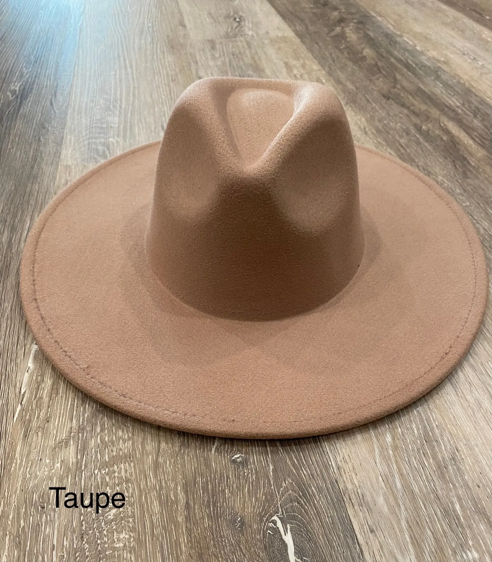 Wide Brim Vegan Felt Hat