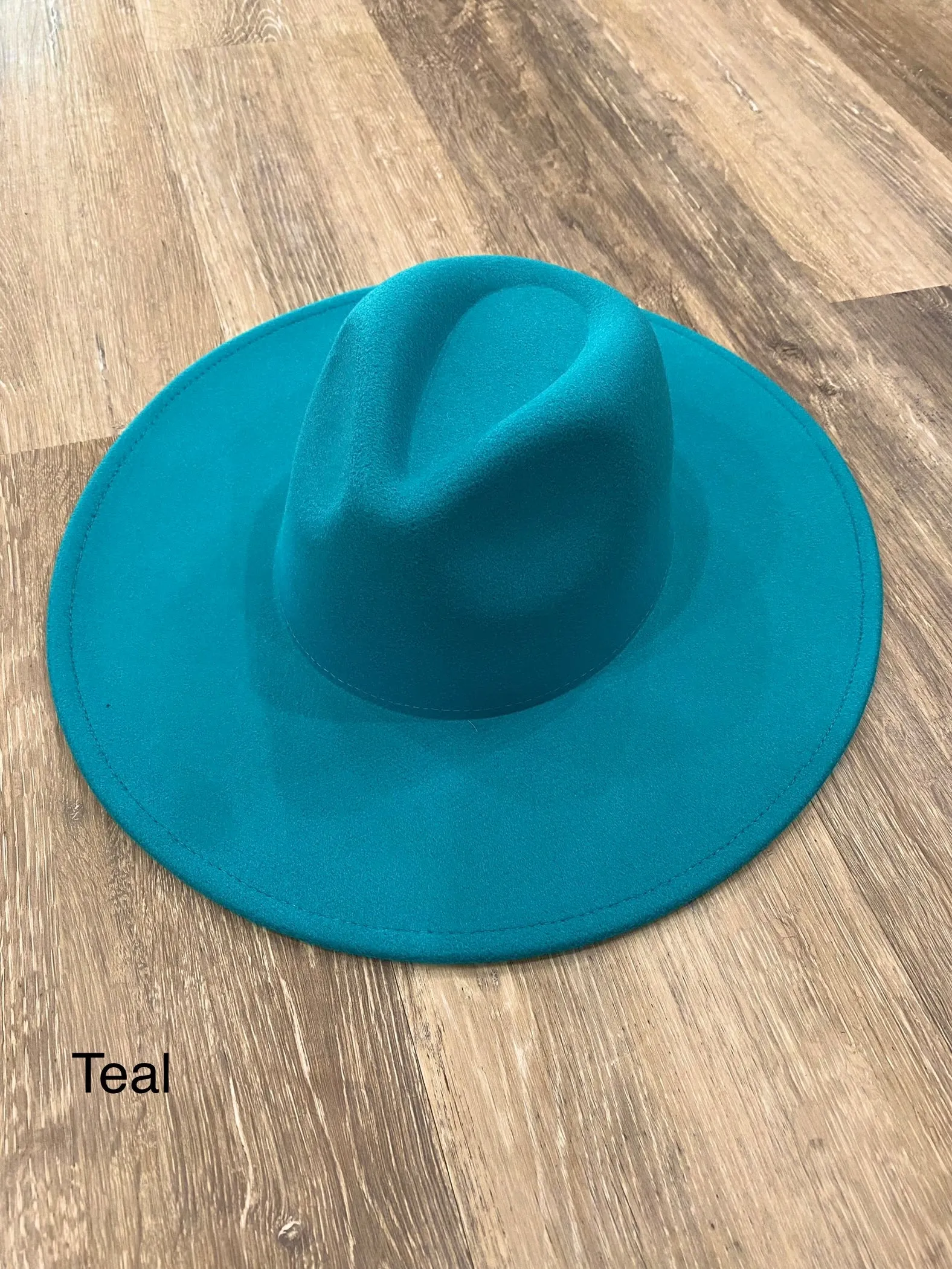 Wide Brim Vegan Felt Hat