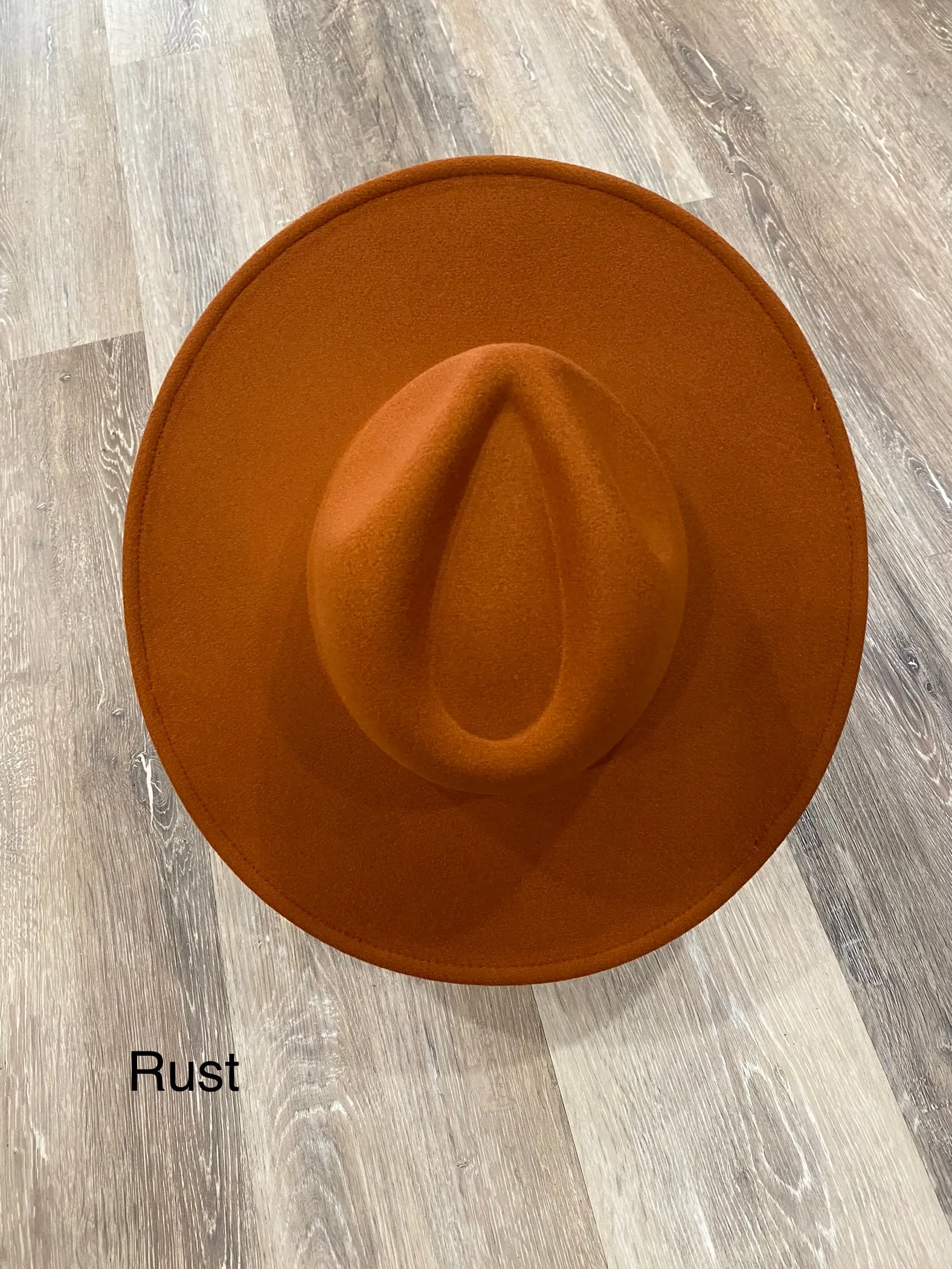 Wide Brim Vegan Felt Hat