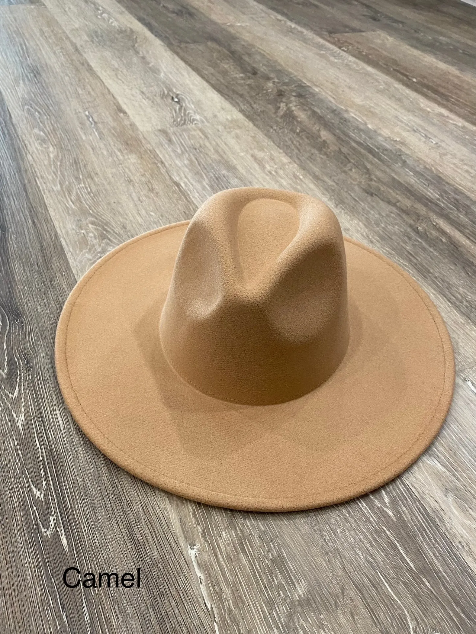 Wide Brim Vegan Felt Hat