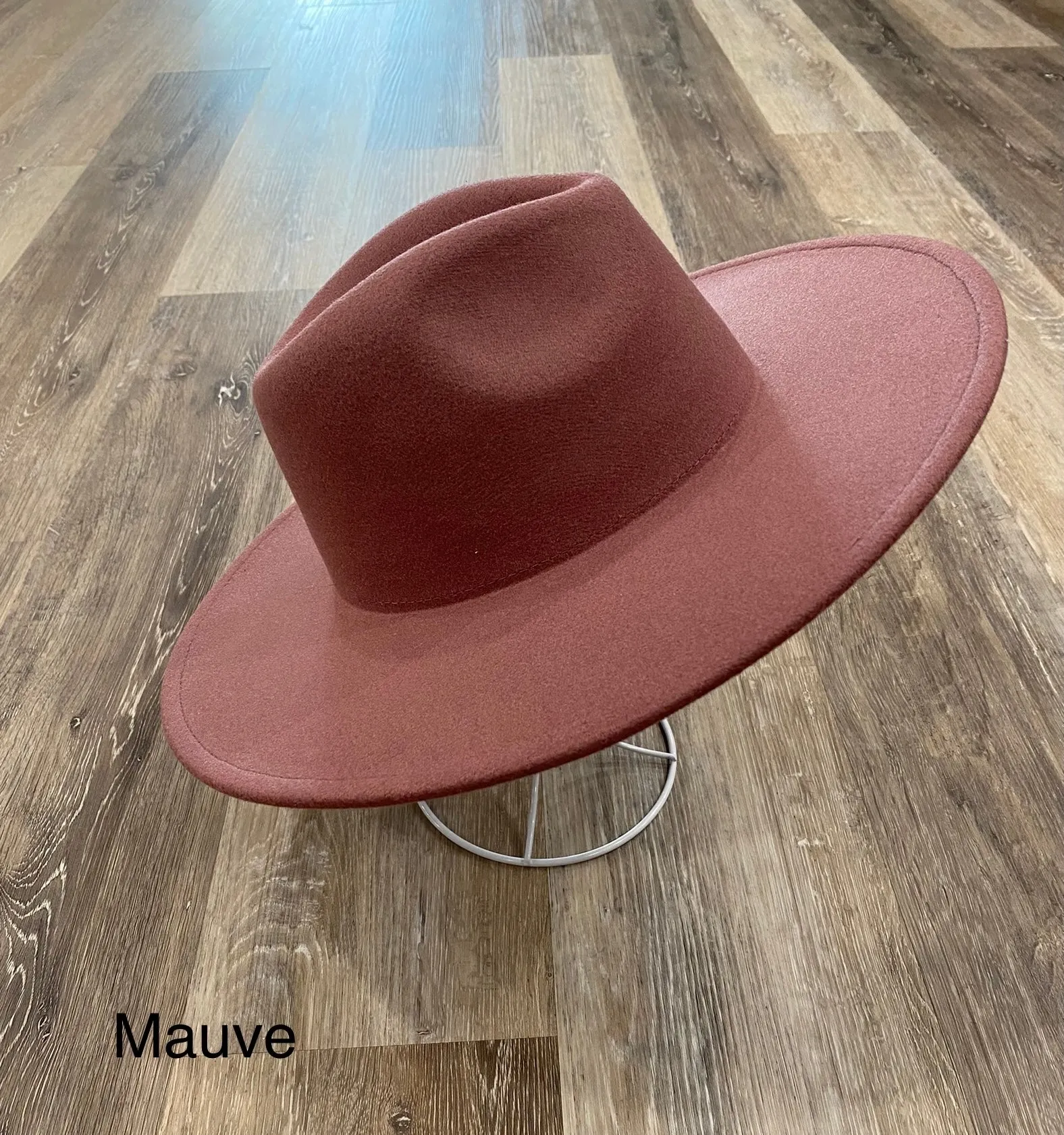 Wide Brim Vegan Felt Hat