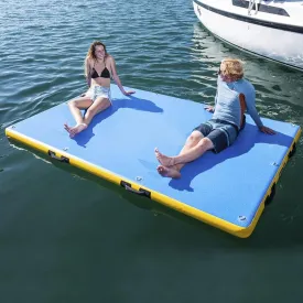 Yacht Dock, Inflatable Dock Floating Platform, Person Inflatable Raft Inflatable Platform Island, 10Ft